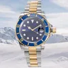 Reloj de hombre de lujo Relogios Relojes mecánicos de oro automático Hombre Sapphire Sapphire impermeable parejas plegables de pulsera de pulsera de hebilla plegable