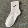 2024 Sports Socks Designer Basketball Sports Socks Black White Printed Summer Sock Embroidery Cotton Quality Breattable Workout Sock