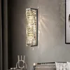 Duvar lambaları uzun aplikler okumak için nordic mutfak dekoru su geçirmez aydınlatma banyo led lamba anahtarı