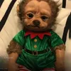 Decorações brinquedo grinch reborn bebê realista dos desenhos animados simulação de natal boneca crianças presentes de halloween recheado pelúcia criança brinquedos dropshippin3jxp