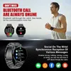 Montres intelligentes 2024 nouveau pour Android IOS montre intelligente hommes Bluetooth appel tensiomètre montre sport Bracelet étanche hommes SmartwatchL2401