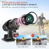 Caméras vidéo d'action sportive Vandlion F9 Mini HD 1080P enregistrement vidéo caméra de sport DVR moto moto casque d'action Cam DV 120 degrés grand Angle YQ240119