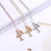 2024 Designer Brand Cross CH Necklace for Women Luxury Chromes Double Diamond Pendant Gold Hip Hop Men Sweater Heart Classic Jewelry Neckchain ERH1