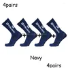 Sports Socks FS Football Non-Slip Sile Bottom komprimerad andningsbar professionell grepp Soccer Baseball Men Drop Delivery Dhiu5