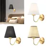 Wall Lamp European Lights Fixture E27 Sconce Dekorativ för sovrum inomhus