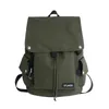 Backpack Ollege Students Bag INS Solid Color Large Capacity Tooling Wind Young Men Business Leisure Travel