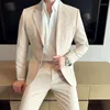 Men's Suits Slim Fit Blazer 2 Piece Suit For Men In 10 Colors - Perfect Weddings Or Parties Wedding