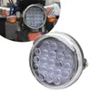 Lights 12v80v 8/12/16 حبات دراجة نارية ثلاثية الدراجات النارية LED المصباح المقاوم للماء بقعة ضوئية إكسسوارات الدراجة الكهربائية أجزاء 18x18 سم