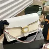 Designer tote crossbody sacos de luxo bolsa de couro real baguette bolsa de ombro espelho qualidade quadrada moda satchel 70% de desconto na venda on-line Fábrica on-line 70% venda