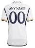 Soccer Jerseys 23 24 FANS Player VINI JR Home White Navy Away RODRGO Camiseta CAMAVINGA TCHOUAMENI Bellingham 2023 Real MADRIDS football Men Kids Kits sock Full sets