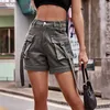 Women's Shorts Women Summer Cargo Shorts Casual Pockets Beach Short Pants Harajuku Chic Short Pants All Match Streetwear BottomsL240119