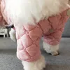 Cão vestuário quente gato rosa princesa vestido casaco outono inverno bonito boneca colarinho renda malha saias roupas tutu saia de casamento para cães gatos