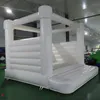 13x13ft 4x4m outdoor activities and games Inflatable Wedding Bouncer White Bounce House Jumping Bouncy Castle
