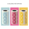 Cute Cartoon Thermal Labels Roll 57 30mm Strong Adhesive Sticker Clear Printing For PeriPage A6 Pocket BT Printer