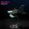 Craft Tools DIY Punk 3D Metal TPU Material Puzzle Machine Gear Mechanical Assembly Kit Marine Life Flying Fish Model Personlig present Toy YQ240119