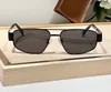 Pilot Shield Metal Sunglasses Gold Brown Lens 40281 Women Men Sonnenbrille Showes Sunnies Gafas de Sol UV400 Eyewear with box