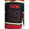 Najwyższej jakości blackhawks stare koszulki hokejowe 19 Jonathan toews z kapturem pullover bluzy zimowe mix zamówienie 5858