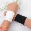 Wrist Support 4 Pcs Absorb Sweat Wristband Fitness Zippered Wallets For Men Key Wristlet Cotton Pocket