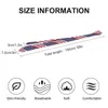 Bow Ties USA Flag Tie Stripe Print Custom Neck Classic Elegant Collar For Adult Leisure Necktie Accessories