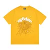 Spider Web T-shirt pour hommes Designer Sp5der T-shirts pour femmes Mode 55555 Mousse imprimée en coton en vrac Été M3ch