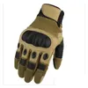 Tactical Gloves Touchsn Cycling Motorcycle Combat Hard Knuckle Fl Finger Rock Climbing Fast-Rope Fitness Drop Delivery Automobiles Mot Dhjgl