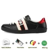 Luxe Designer Casual Schoenen Be e Ace Sneakers Lage Heren Dames Schoenen Hoge Kwaliteit Tijger Geborduurd Zwart Wit Groene Strepen Jogging Wandelschoen maat35-45