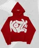 célèbre BrandDesigner Hoodiemens Sweatshirts Sweatshirts Y2K Sweat-shirt Harajuku Hip Hop Retro Lettre graphique imprimé Pullover surdimension