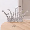 Hair Clips 10 Teeth Side Combs Color Retention Headdress With Colored Rhinestones For Child Kids Daughter Students