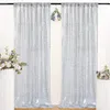 Curtain Silver Sequin Background Window Wall Decor Glitter Screen Party Birthday High Density Sequins Backdrop Shades