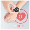 Smart Watches Men and Women Smartwatch D18 Real StepCount fitness Multifunktion Steg ansluten smart klocka för lämplig för och Android -telefon