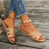 Pantoufles 33 couleurs été femmes plat luxe en plein air plage tongs femmes sandales tendance marque Design diapositives chaussures