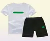 Ins marca logotipo designer crianças conjuntos de roupas verão roupas do bebê impressão para meninos roupas da criança moda camiseta shorts suit8071292
