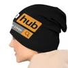 Beralar Pornhubs Logo Bonnet Şapka Örgü Şapkaları Erkek Kadınlar Serin Unisex Evde Kal, Hayat Sıcak Kış Beanies Cap