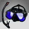 Akcesoria nurkowe Maska nurkowa z sportowym uchwytem do galwopacyjnego szklanego maski silikonowej jest bezpieczna i wygodna YQ240119