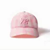 Gorras de bola Ins lindo arco bordado rosa a cuadros gorras de béisbol mujeres spand verano nueva moda protector solar dulce versátil hip-hop sombrero J240118