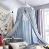 Mosquito net net baby pokój dekoracje kulki komary netto netto baldachim okrągły łóżeczko namiot namiot dla dzieci pałka fotografia propsvaiduryd