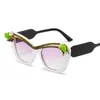 Óculos de sol moda marca na moda gato olhos mulheres strass perna larga óculos quadro rua po decoração sunnies uv400