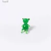 Arts and Crafts Wholesale Custom Handmade Glass frog Miniature Figurines Japanese Style Cute Tiny Animal Craft Ornaments Home Fairy Garden Decor YQ240119