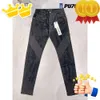 purpleJeans Denim Mens Purple Trousers Jeans Designer Jean Men Black Pants HighEnd Quality Straight Design Retro Streetwear Casual Sweatpants Designers Joggers P