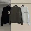 FW24 Erkek Moda Hoodies Pamuk 3m Yansıtıcı Mektup Baskı Sweatshirts Hip Hop Gevşek Unisex Sweatshirt