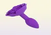 Couleur Rose Fleur Plug Anal Silicone Anal Fleur Base Masturbateur Couple Flirt Anal Sex Toys Massage Des Fesses Gspot Stimulation X04016843230