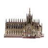 Outils d'artisanat MMZ modèle Microworld 3D Puzzle en métal cathédrale de Milan Duomo di Milano construire des kits de modèles bricolage 3D découpés au Laser jouets de Puzzle cadeau pour adulte YQ240119