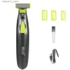 Rasoi elettrici Lavabile Ricaricabile Rasoio elettrico Barba Rasoio Corpo Trimmer Uomo Rasatura Macchina Capelli Cura del viso Clippers per la pulizia per uomo Q240119