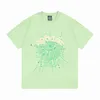 Spider Web T-shirt pour hommes Designer Sp5der T-shirts pour femmes Mode 55555 Mousse imprimée en coton en vrac Été M3ch