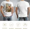 Herrpolos Två älvor omfamnar i ett landskap med svan // Hans Zatzka T-shirt överdimensionerad t-shirt Svart skjortor Mens Pack