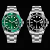 Topp Rolaxs Titta på Mens AAA Designer Watches 40mm Black Dial Automatic Mechanical Fashion Classic Style Rostfritt stål Vattentät lysande safir CE