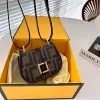 Luxury Designer Brand Mini Women Crossbody Bag Classic and Famous Black Gold Double Letter Magnetic Buckle Bags High Quality Leather Lady Wallet