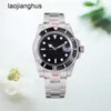 Topp Rolaxs Titta på Mens AAA Designer Watches 40mm Black Dial Automatic Mechanical Fashion Classic Style Rostfritt stål Vattentät lysande safir CE