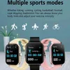 Akıllı Saatler Yeni +3pc Straps Smart Watch Kadınlar Erkekler Akıllı Saat Sporu Android iOS Fitness Tracker için Akıllı İzleyici BT Müzik Kalp Hızı