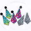 Dangle Earrings Exaggerated Colorful Acrylic Geometric Long Drop For Women Personalized Big Irregular Statement Earring Fashion Jewelry